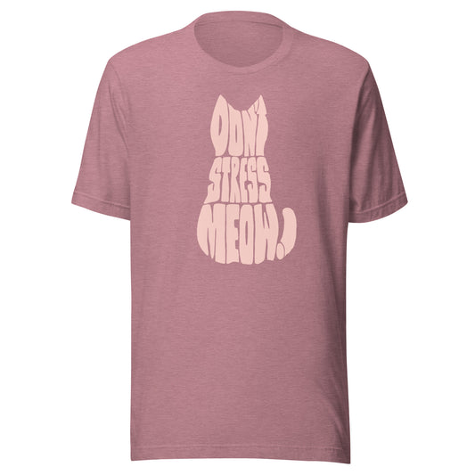 Cat Shirt, Cute Cat Tee, Don't Stress Meow!